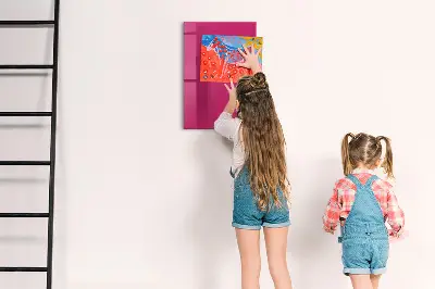 Schreib magnettafel Kräftige rosa Farbe