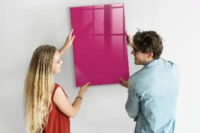 Schreib magnettafel Kräftige rosa Farbe