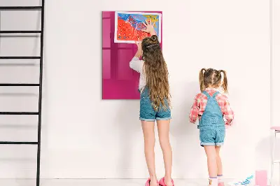 Schreib magnettafel Kräftige rosa Farbe