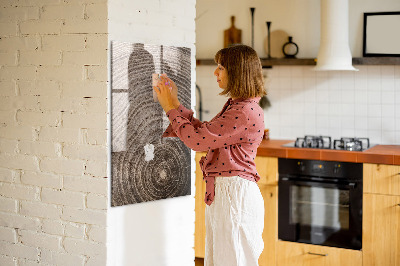 Magnettafel für Kinder Holzmaserung