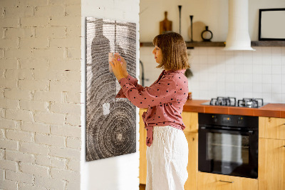 Magnettafel für Kinder Holzmaserung