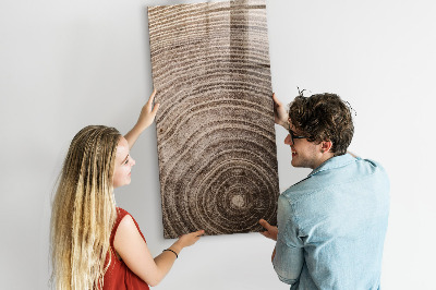 Magnettafel für Kinder Holzmaserung