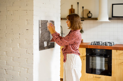 Magnettafel für Kinder Holzmaserung