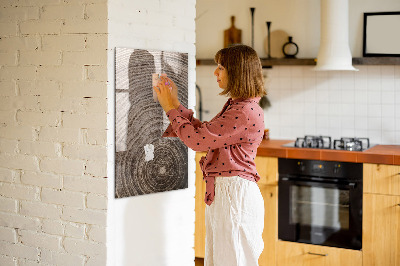 Magnettafel für Kinder Holzmaserung