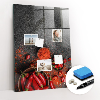 Schreib magnettafel Gemahlener Pfeffer