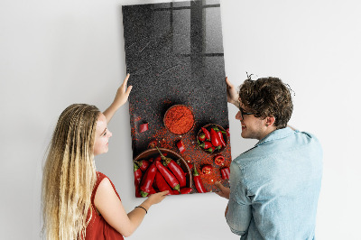 Schreib magnettafel Gemahlener Pfeffer