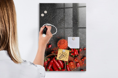 Schreib magnettafel Gemahlener Pfeffer
