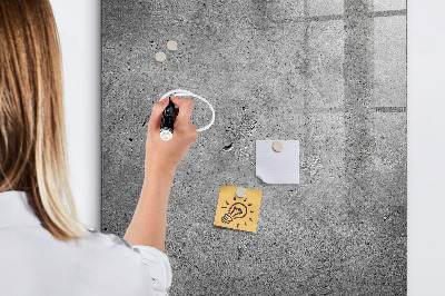 Magnettafel für Kinder Beton