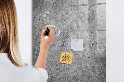 Magnettafel für Kinder Beton