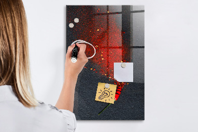 Magnettafel zum schreiben Paprikapulver