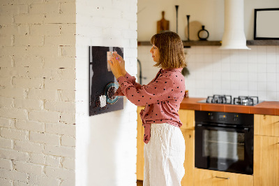 Trocken abwischbare Magnettafel Kaffeebohnen