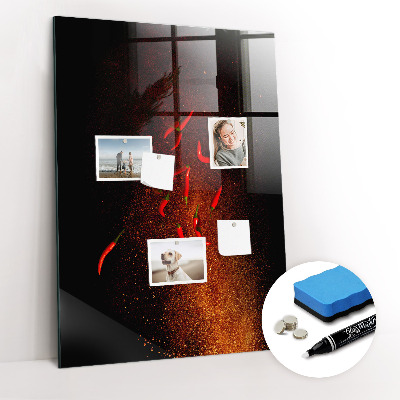 Schreib magnettafel Peperoni