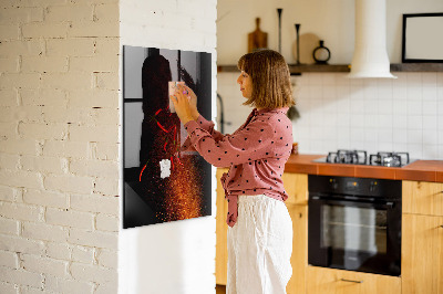 Schreib magnettafel Peperoni