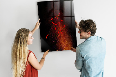 Schreib magnettafel Peperoni