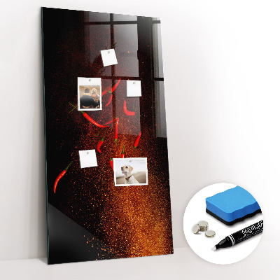 Schreib magnettafel Peperoni