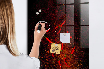 Schreib magnettafel Peperoni