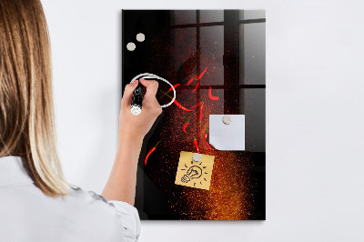 Schreib magnettafel Peperoni