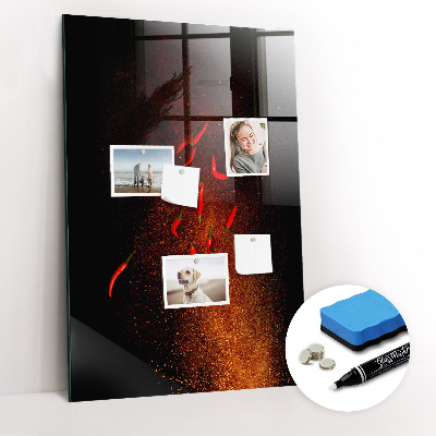 Schreib magnettafel Peperoni