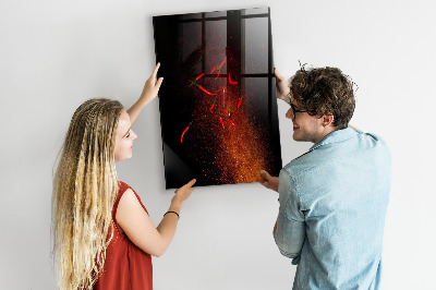 Schreib magnettafel Peperoni