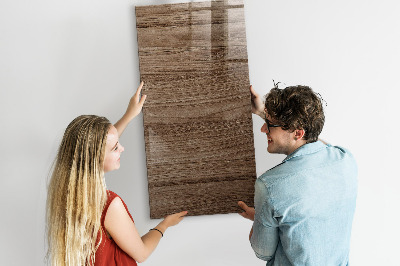 Trocken abwischbare Magnettafel Neues Holz