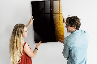 Schreib magnettafel Dunkles Bier