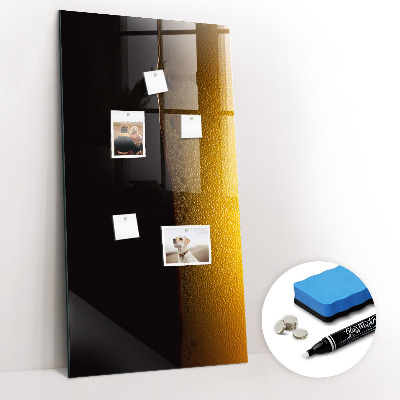 Schreib magnettafel Dunkles Bier