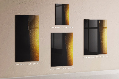 Schreib magnettafel Dunkles Bier