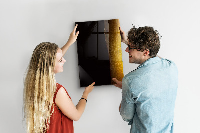 Schreib magnettafel Dunkles Bier