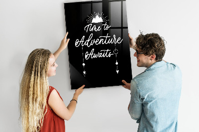 Schreib magnettafel Abenteuer