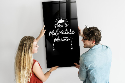 Schreib magnettafel Abenteuer