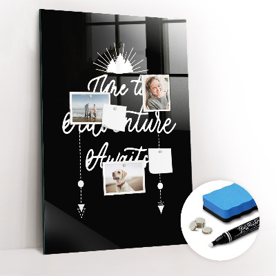 Schreib magnettafel Abenteuer