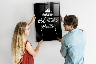 Schreib magnettafel Abenteuer