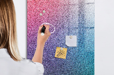 Magnettafel zum schreiben Gradientenabstraktion