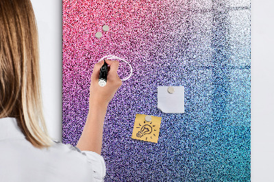 Magnettafel zum schreiben Gradientenabstraktion