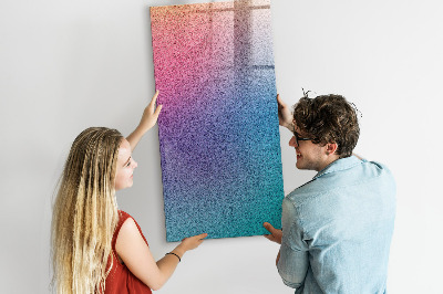 Magnettafel zum schreiben Gradientenabstraktion