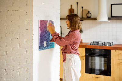 Magnettafel zum schreiben Gradientenabstraktion