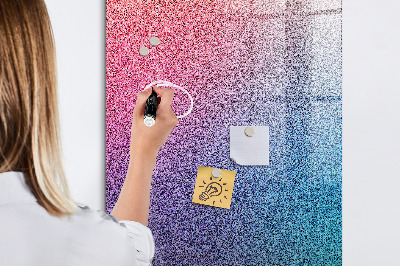 Magnettafel zum schreiben Gradientenabstraktion