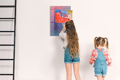 Magnettafel für Kinder Gradientenabstraktion