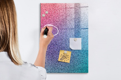 Magnettafel zum schreiben Gradientenabstraktion