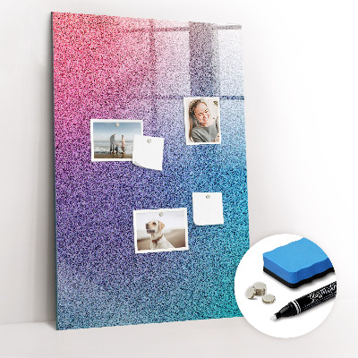 Magnettafel zum schreiben Gradientenabstraktion
