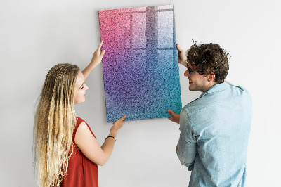Magnettafel zum schreiben Gradientenabstraktion