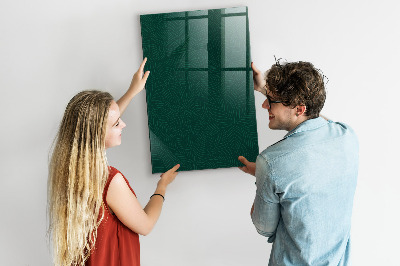 Schreib magnettafel Blätter-Linien-Muster