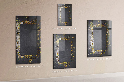 Magnettafel zum schreiben Goldenes Konfetti