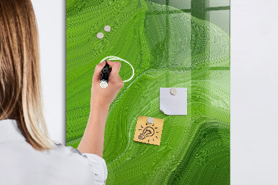 Schreib magnettafel Abstrakte Wellen