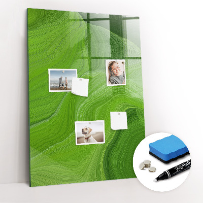 Schreib magnettafel Abstrakte Wellen