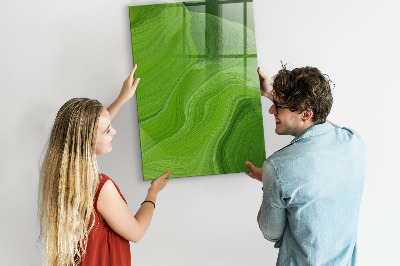 Schreib magnettafel Abstrakte Wellen