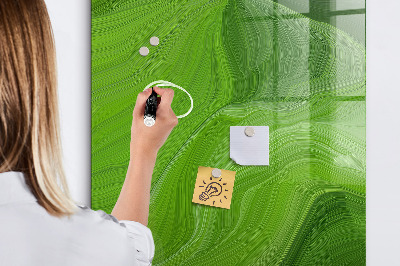 Schreib magnettafel Abstrakte Wellen