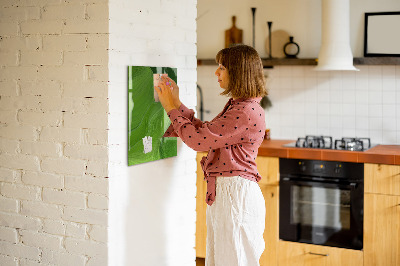 Magnettafel aus Glas Abstrakte Wellen