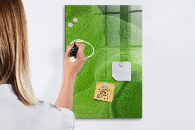 Schreib magnettafel Abstrakte Wellen