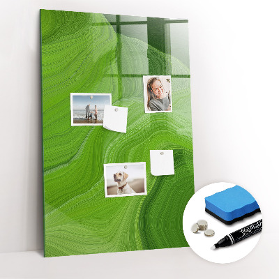 Schreib magnettafel Abstrakte Wellen